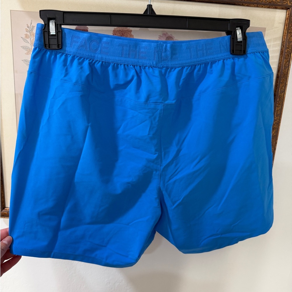 The North Face Bright Blue Running Shorts - Picture 2 of 4